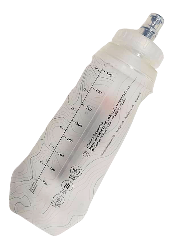 Endu1 500ml Soft Flask – 40mm Wide-Mouth, Race-Ready Hydration