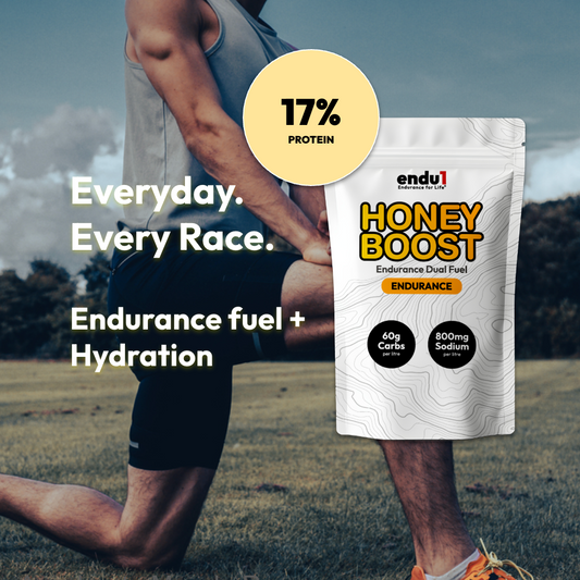 Endu1 HONEY BOOST ENDURANCE (Carb and Electrolyte Drink Mix)